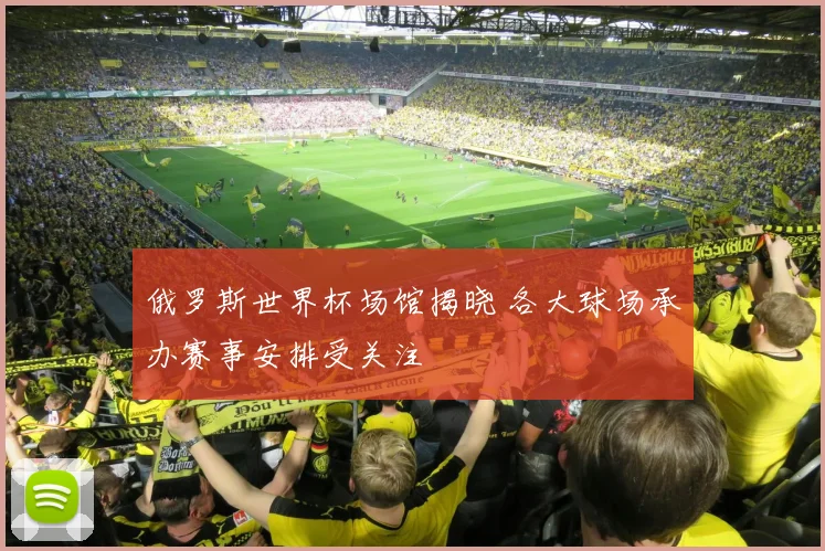 俄罗斯世界杯场馆揭晓 各大球场承办赛事安排受关注