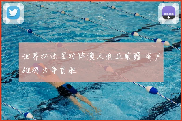世界杯法国对阵澳大利亚前瞻 高卢雄鸡力争首胜