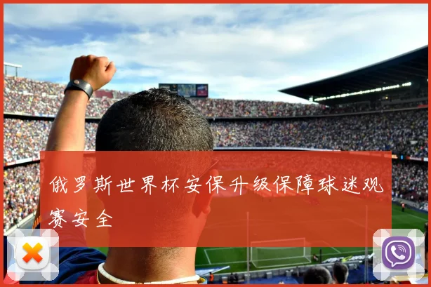 俄罗斯世界杯安保升级保障球迷观赛安全